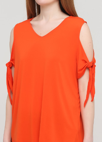 Оранжевая летняя блуза Signature