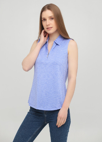 Женская светло-фиолетовая футболка поло Greg Norman меланжевая