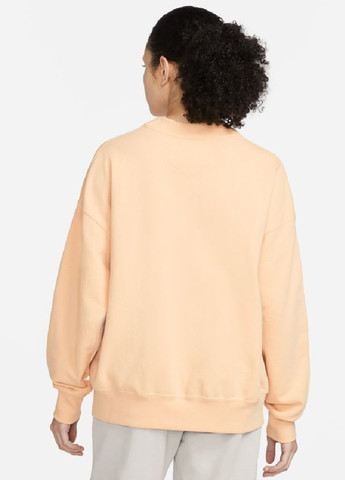 Персиковий світшот dm5189-268 Jordan однотонний нашивки (314520207)