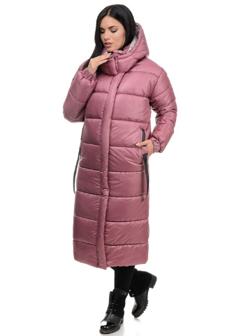 Розовая зимняя куртка A.G.