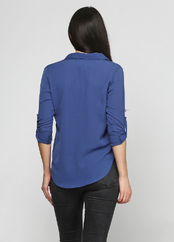 Синяя демисезонная блуза SERVET TEKIN