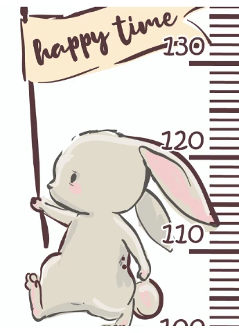 Ростомер именной Зайчик HeyBaby (254326241)