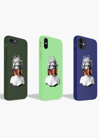 Чохол силіконовий Apple Iphone Xs Max Меган Фокс Ренесанс Медуза Горгона (Megan Fox) Білий (8226-1203) MobiPrint (219356110)