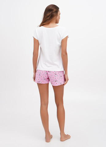 Молочная всесезон пижама (футболка, шорты) футболка + шорты Lucci