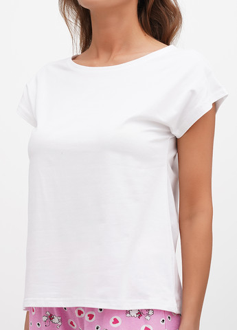 Молочна всесезон піжама (футболка, шорти) футболка + шорти Lucci