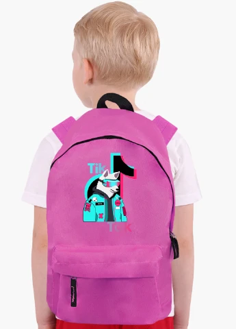 Детский рюкзак Вовк Тік Тік (Wolf TikTok) (9263-1645) MobiPrint (217075153)