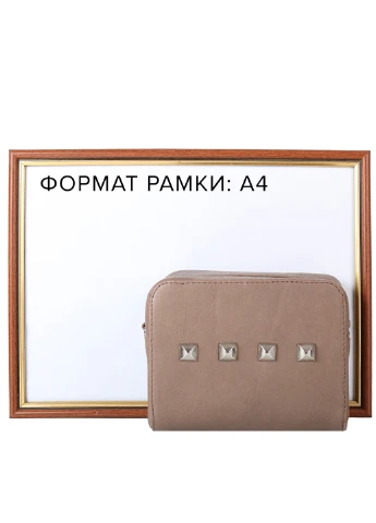Женская кожаная сумка-клатч 15,5х12,5х9 см Gurianoff studio (195547676)