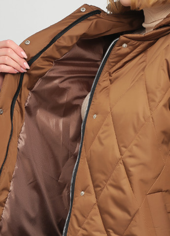 Светло-коричневая демисезонная куртка Eva Classic