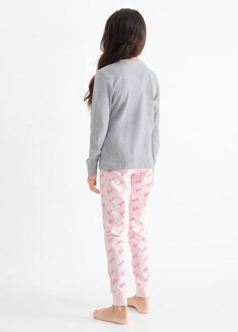 Комбінована всесезон піжама (лонгслів, штани) лонгслів + брюки C&A