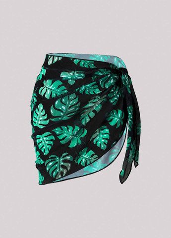 Комбинированный летний купальник (лиф, трусики, юбка) топ, раздельный SHEIN