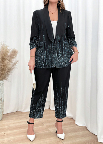 Костюм (жакет, брюки) SHEIN (365779559)