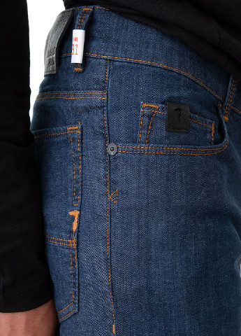 Синие летние джинсы Trussardi Jeans