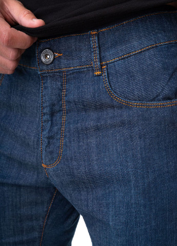 Синие летние джинсы Trussardi Jeans