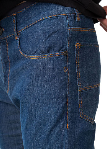 Синие летние джинсы Trussardi Jeans