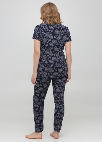 Индиго всесезон пижама (рубашка, брюки) рубашка + брюки Stil Moda