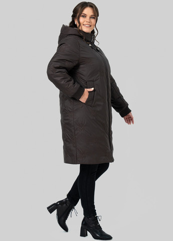 Темно-коричневая зимняя куртка A'll Posa