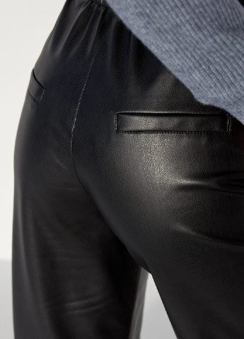 Черные кэжуал демисезонные брюки SL-ARTMON