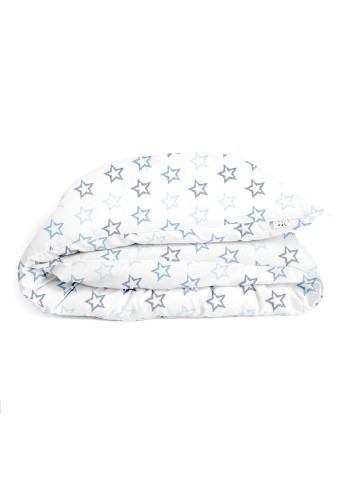 Підліткова постільна білизна STARS CLEAR GREY BLUE GREY (підковдра 160х220 см, наволочка 50х70 см, простирадло 90х200х20 см) Cosas (251801322)