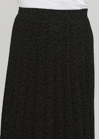 Оливковая (хаки) леопардовая юбка C&A