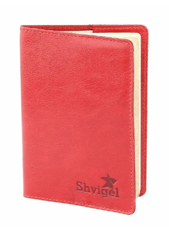 Чоловічий шкіряний набір 9,5х13,5 см Shvigel (252133146)
