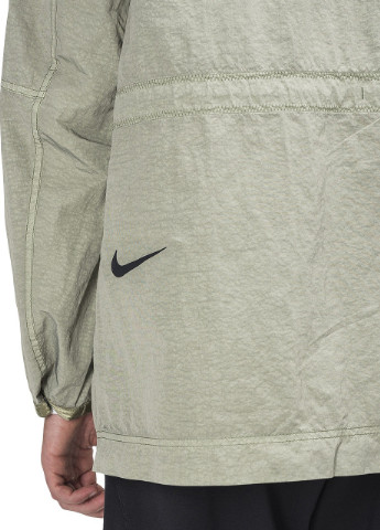 Сіро-зелена демісезонна вітровка Nike