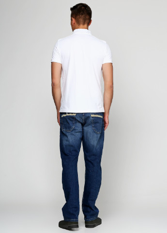 Синие демисезонные прямые джинсы Bruno Banani