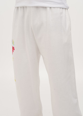 Белые кэжуал, спортивные демисезонные джоггеры брюки Boohoo