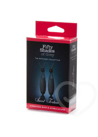 Затискачі для сосків з вібрацією Солодке катування Fifty Shades of Grey (252383115)