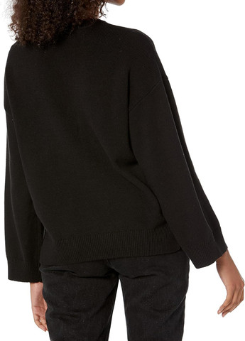 Черный демисезонный пуловер пуловер Armani Exchange