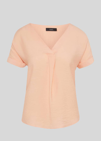 Персиковая летняя блуза C&A