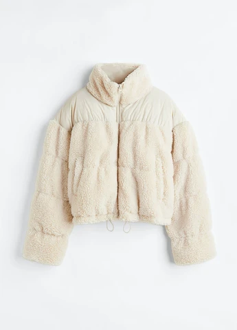 Светло-бежевая демисезонная куртка H&M