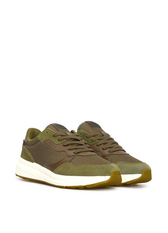 Оливковые всесезонные кроссовки Tommy Hilfiger