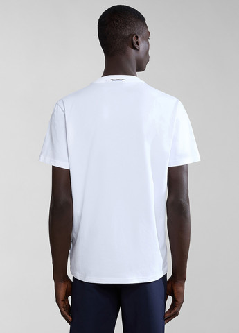 Біла футболка Napapijri