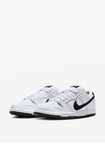 Белые демисезонные кроссовки sb dunk low pro Nike Nike SB DUNK LOW PRO