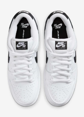 Белые демисезонные кроссовки sb dunk low pro Nike Nike SB DUNK LOW PRO