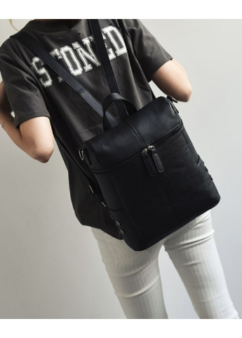 Рюкзак-сумка чорная No Brand (245097264)