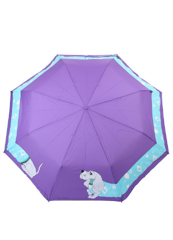 Жіночий складаний парасолька напівавтомат 97 см H.DUE.O (194321469)