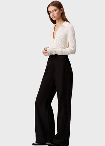 Белый демисезонный свитер Calvin Klein