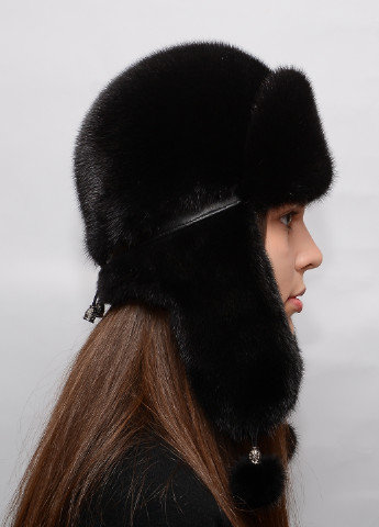 Женская шапка ушанка из меха норки Меховой Стиль ушанка (198075252)