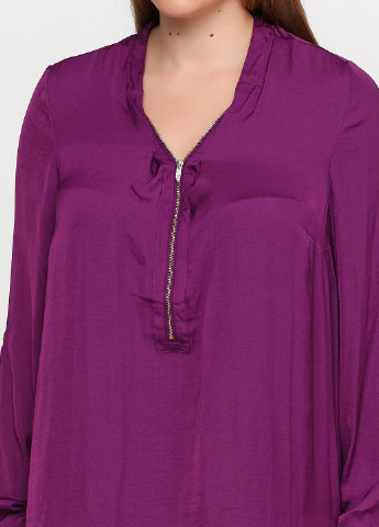 Фіолетова демісезонна блуза з довгим рукавом Ellos