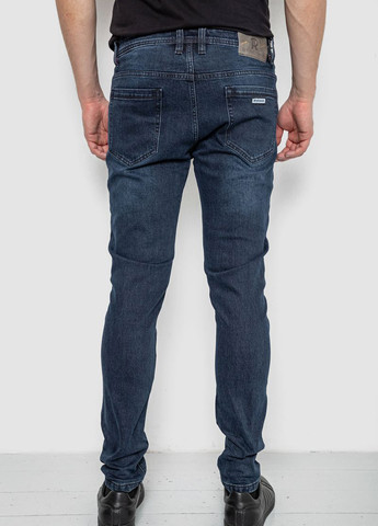 Темно-синие демисезонные регюлар фит джинсы Ager