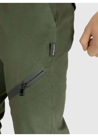 Хаки кэжуал демисезонные брюки Intruder