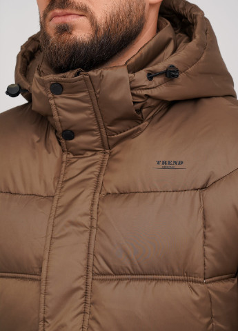 Кофейная зимняя куртка Trend Collection