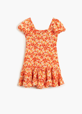 Оранжевое платье KOTON (258756202)