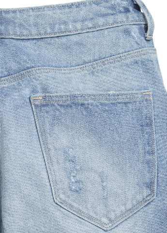 Шорти H&M однотонні блакитні джинсові