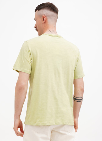 Оливковая футболка H&M