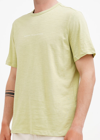 Оливковая футболка H&M