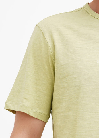 Оливковая футболка H&M