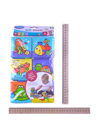 Іграшка для купання Кубики, (6 шт.) Playgro (286324047)