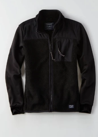 Чорна демісезонна куртка American Eagle